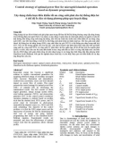 Control strategy of optimal power flow for microgrid islanded operation based on dynamic programming