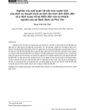 Unpacking the structural relationships between tourism interpretation service, destination image, and intention to revisit: A study in Binh Dinh and Phu Yen provinces