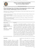 Effect of metal–ligand ratio on the rhodamine B photodegradation activity of metalorganic framework materials based on bismuth and trimesic acid