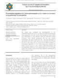 Photocatalysis degradation of 2,4-dichlorophenoxyacetic acid in water environment using synthesized TiO2 nanoparticles