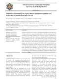 Some results of investigating the physico-chemical and electrical properties of oil fraction which is separated from base oil SN 100