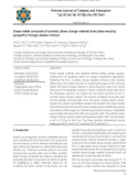 Shape-stable composite of synthetic phase change materials from balsa wood by epoxy/PEG through alkaline method