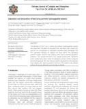 Adsorption and dersorption of lead using synthetic hydroxyapatite material