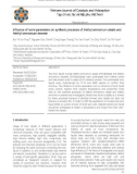 Influence of some parameters on synthesis processes of triethyl ammonium oleate and triethyl ammonium stearate