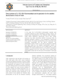 Direct synthesis of Cu-TiO2-SBA-16 photocatalysts and its application for the oxidative desulfurization of fuel oil model