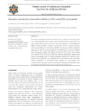 Adsorption characteristics of amoxicillin antibiotic on CeO2-coated SiO2 nanomaterials