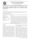 Metal Complexes of π-Expanded Ligands (8): Cold Crystallization of bis[2- [(octylimino)methyl]-1-pyrenolato-N,O] copper(II) by Thermal Analyses, Magnetic Studies, and FT-IR