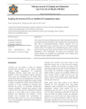 Studying the removal of CO2 on stratified ZnO prepared by hydro