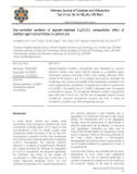 Size-controlled synthesis of alginate-stabilized Cu2O@Cu nanoparticles: Effect of stabilizer agent concentration on particle size