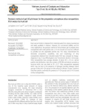 Pyrolysis method of gel SiO2/chitosan for the preparation amorphous silica nanoparticles from waste rice husk ash