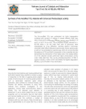 Synthesis of Mo-modified TiO2 material with enhanced photocatalytic activity