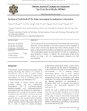 Synthesis of Fe3O4/Au/Eu(TTA)3-folate nanomaterial for applications in biomedical