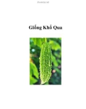 Giống Khổ Qua