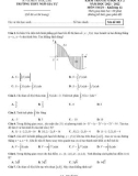 Đề kiểm tra giữa học kì 2 môn Toán lớp 12 năm 2021-2022 có đáp án - Trường THPT Ngô Gia Tự (Mã đề 001)