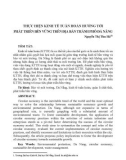 Thực hiện kinh tế tuần hoàn hướng tới phát triển bền vững trên địa bàn thành phố Đà Nẵng