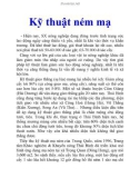 Kỹ thuật ném mạ