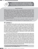 Determination of pore characteristics and molecular weight cut-off (MWCO) of UF membranes via solute transport and mathematical method