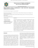 Highly adsorptive removal of oxytetracycline in water environment using polyanion modified alumina nanoparticles