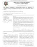 Study effect of temperature on copolymerization reactions and performance of copolymer used as pour point depressant for Diamond crude oil, Blocks 01&02, offshore Vietnam