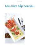 Tôm hùm hấp hoa tiêu