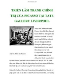 TRIỂN LÃM TRANH CHÍNH TRỊ CỦA PICASSO TẠI TATE GALLERY LIVERPOOL