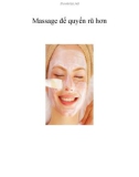 Massage để quyến rũ hơn