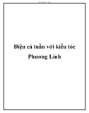 Điệu cả tuần với kiểu tóc Phương Linh