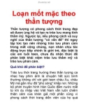 Loạn mốt mặc theo thần tượng