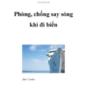 Phòng, chống say sóng khi đi biển