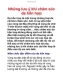 Những lưu ý khi chăm sóc da hỗn hợp