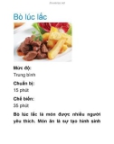 Bò lúc lắc