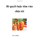 Bí quyết luộc tôm vừa chín tới