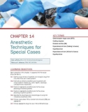 Ebook Anesthesia, analgesia, and pain management for veterinary technicians: Part 2