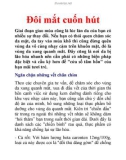 Đôi mắt cuốn hút