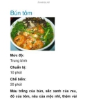 Bún tôm