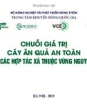 Chuỗi giá trị cây ăn quả an toàn trong các hợp tác xã thuộc vùng nguyên liệu