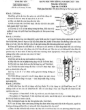 Đề thi học sinh giỏi cấp tỉnh môn Sinh học THPT năm 2023-2024 có đáp án - Sở GD&ĐT Phú Yên