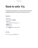 Bánh lá miền Tây