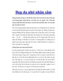 Đẹp da nhờ nhân sâm