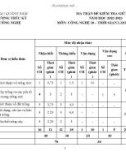 Đề thi giữa học kì 1 môn Công nghệ lớp 10 năm 2022-2023 có đáp án - Trường THPT Lương Thúc Kỳ, Quảng Nam