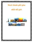 Mười thành phố giàu nhất thế giới