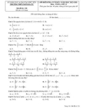 Đề thi học kì 2 môn Toán lớp 12 năm 2023-2024 có đáp án - Trường THPT Ngô Gia Tự, Phú Yên