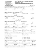 Đề thi học kì 2 môn Toán lớp 8 năm 2023-2024 - Trường THCS Chu Văn An, Duy Xuyên