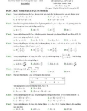 Đề thi giữa học kì 2 môn Toán lớp 10 năm 2023-2024 - Trường THPT Chuyên Quốc học Huế