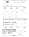 Đề thi giữa học kì 2 môn Toán lớp 9 năm 2022-2023 - Trường THCS Quế Xuân, Quế Sơn