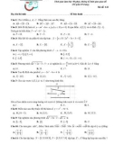 Đề thi học kì 1 môn Toán lớp 10 năm 2023-2024 có đáp án - Trường THPT Nguyễn Trãi, Thái Bình