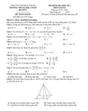 Đề thi học kì 1 môn Toán lớp 8 năm 2023-2024 có đáp án - Trường THCS Qui Đức (Đề tham khảo)
