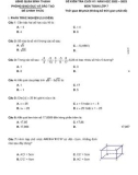 Đề thi học kì 1 môn Toán lớp 7 năm 2022-2023 có đáp án - Phòng GD&ĐT Bình Thạnh