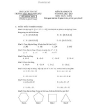 Đề thi học kì 1 môn Toán lớp 6 năm 2022-2023 có đáp án - Trường THCS Phan Bội Châu, Quận Tân Phú
