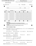 Đề thi học kì 2 môn Toán lớp 10 năm 2022-2023 có đáp án - Trường THPT Triệu Quang Phục, Hưng Yên